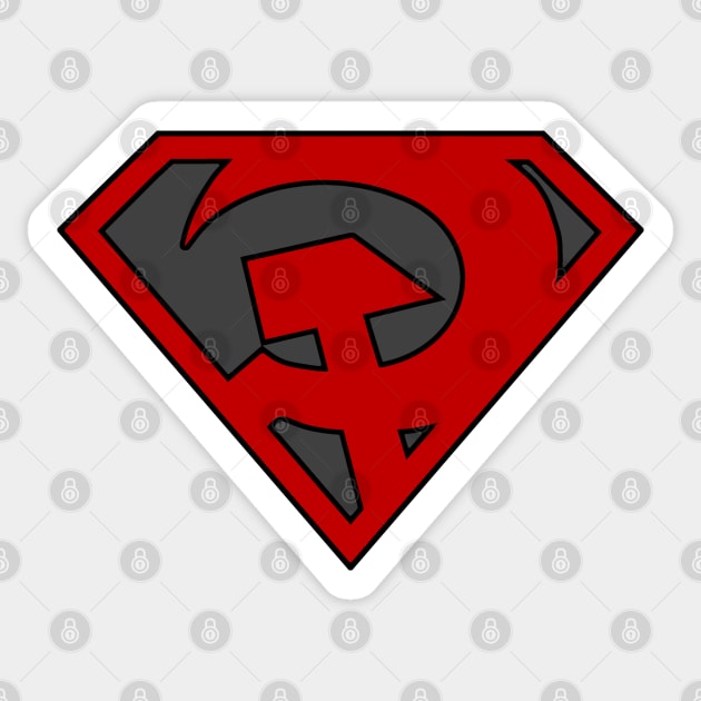 Red Son Sticker by blinky2lame